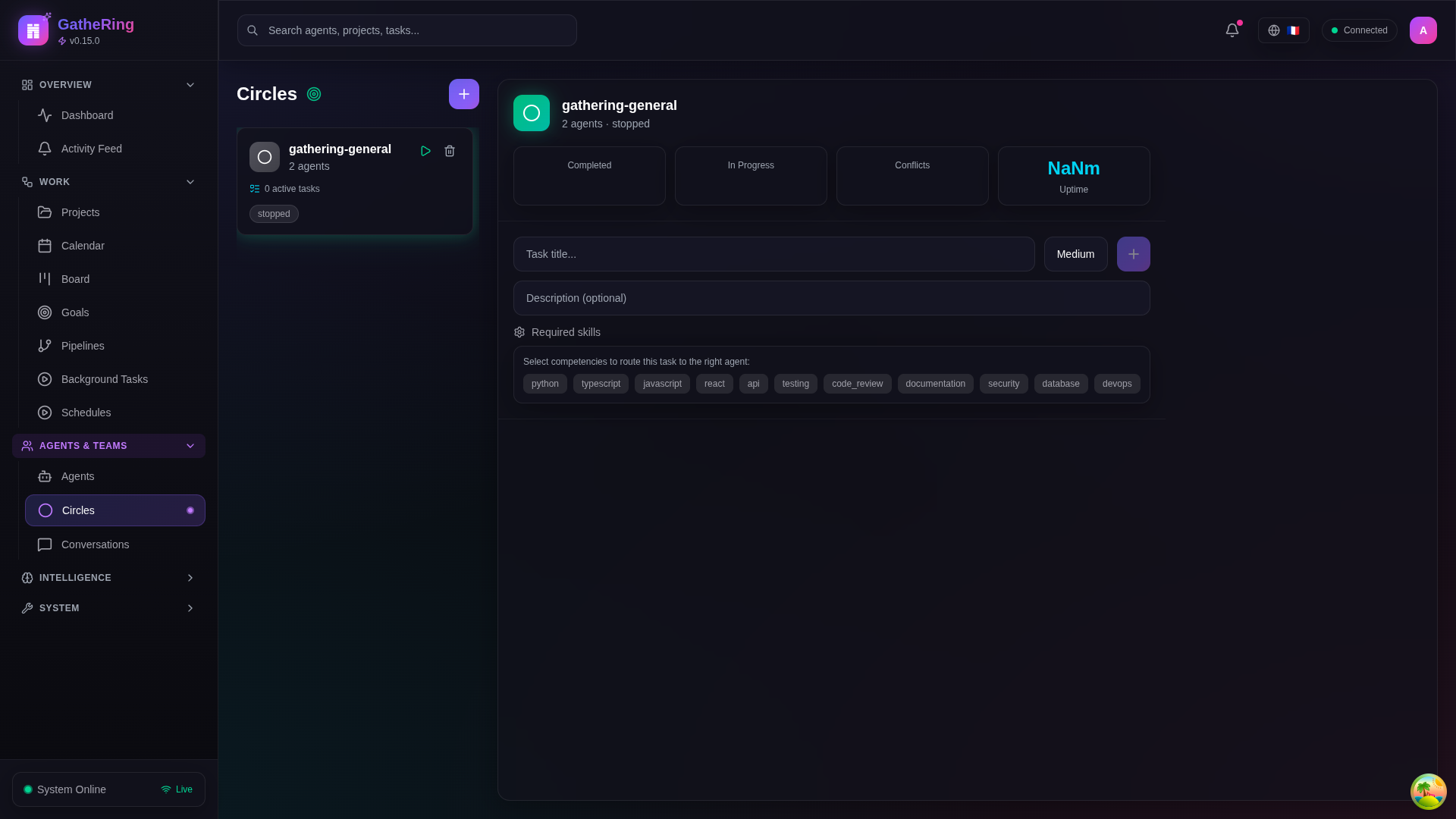 Circles Page